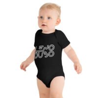 Baby short sleeve LenoDubo Logo one piece - Image 3