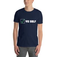 Men's Check Yo Self Soft Style T-Shirt - Image 4