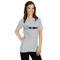 Women's Check Yo Self Soft Style T-Shirt - Image 3