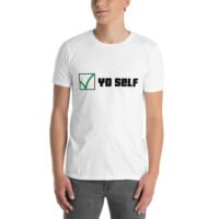 Men's Check Yo Self Soft Style T-Shirt - Image 4