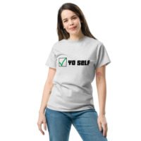 Women's Check Yo Self classic tee - Image 10