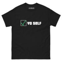 Men's Check Yo Self classic tee