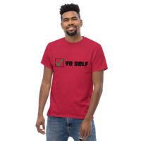 Men's Check Yo Self classic tee - Image 3