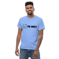 Men's Check Yo Self classic tee - Image 9