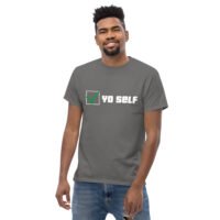 Men's Check Yo Self classic tee - Image 13