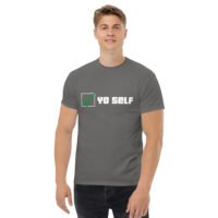 Men's Check Yo Self classic tee - Image 12