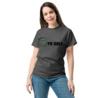 Women's Check Yo Self classic tee - Image 4