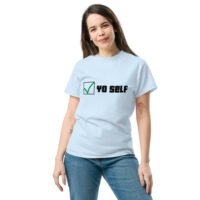 Women's Check Yo Self classic tee - Image 9