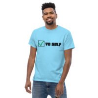 Men's Check Yo Self classic tee - Image 13