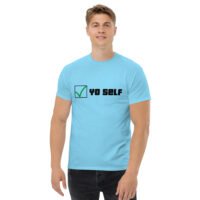 Men's Check Yo Self classic tee - Image 12