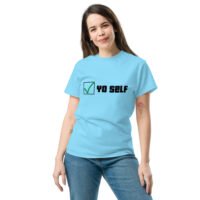 Women's Check Yo Self classic tee - Image 8