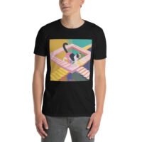 Men's LenoDubo A Cats Journey Soft Style T-Shirt - Image 2