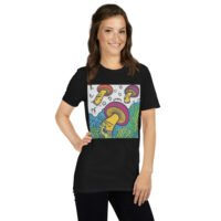 Women's LenoDubo Shrooms Soft Style T-Shirt - Image 3