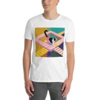 Men's LenoDubo A Cats Journey Soft Style T-Shirt - Image 4