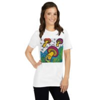 Women's LenoDubo Shrooms Soft Style T-Shirt - Image 5