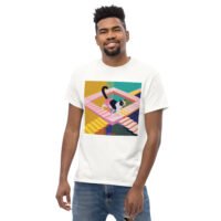 Men's LenoDubo A Cats Journey classic tee - Image 5