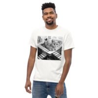 Men's LenoDubo A Cats Journey classic tee - Image 5