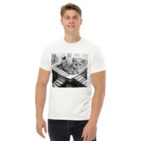 Men's LenoDubo A Cats Journey classic tee - Image 4