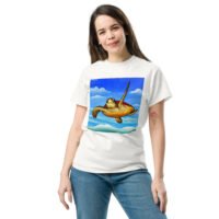 Women's LenoDubo Sky High Turtle classic tee - Image 3